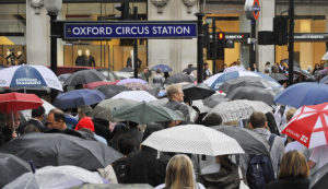 Rainy london