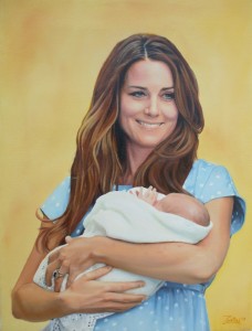 Kate_Middleton_holding_Prince_George_oil_painting